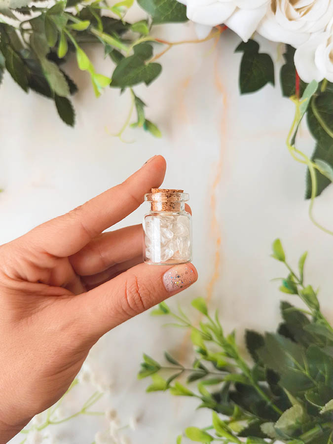 amuleto cuarzo cristal
