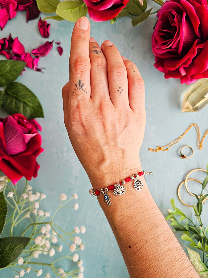 pulsera 7 nudos