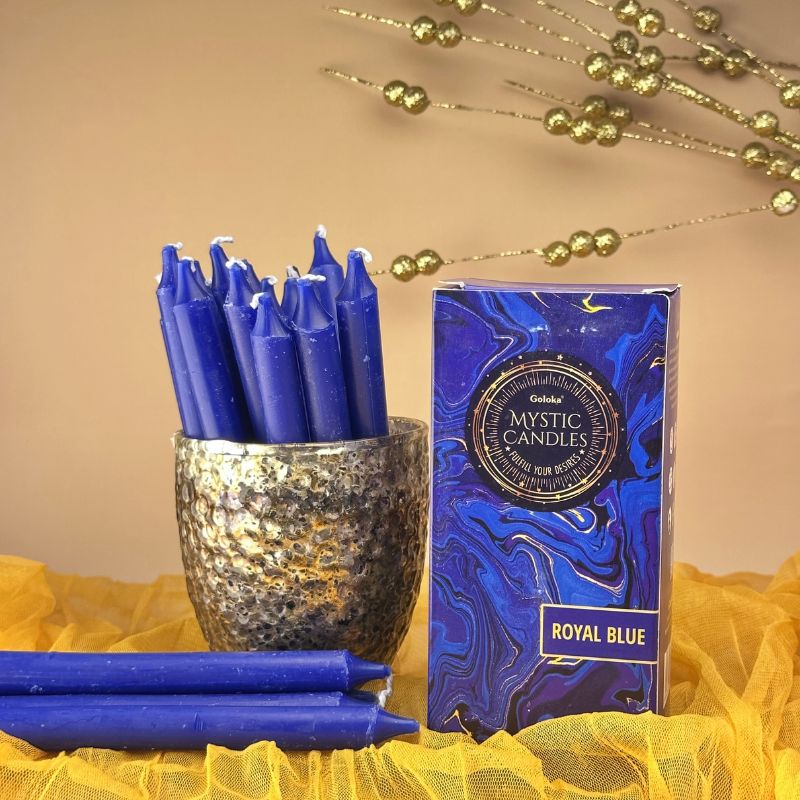 Pack Ritual 20 Velas - Color Azul