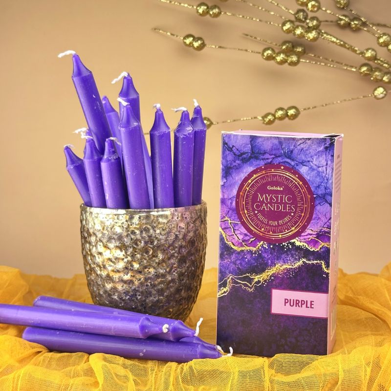Pack Ritual 20 Velas - Color Morado