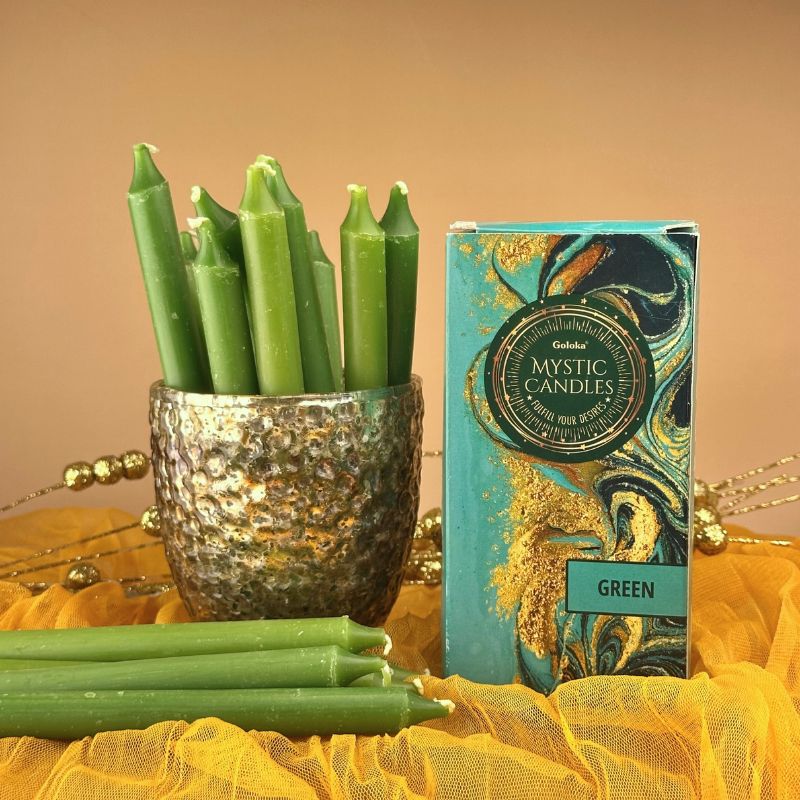 Pack Ritual 20 Velas - Color Verde