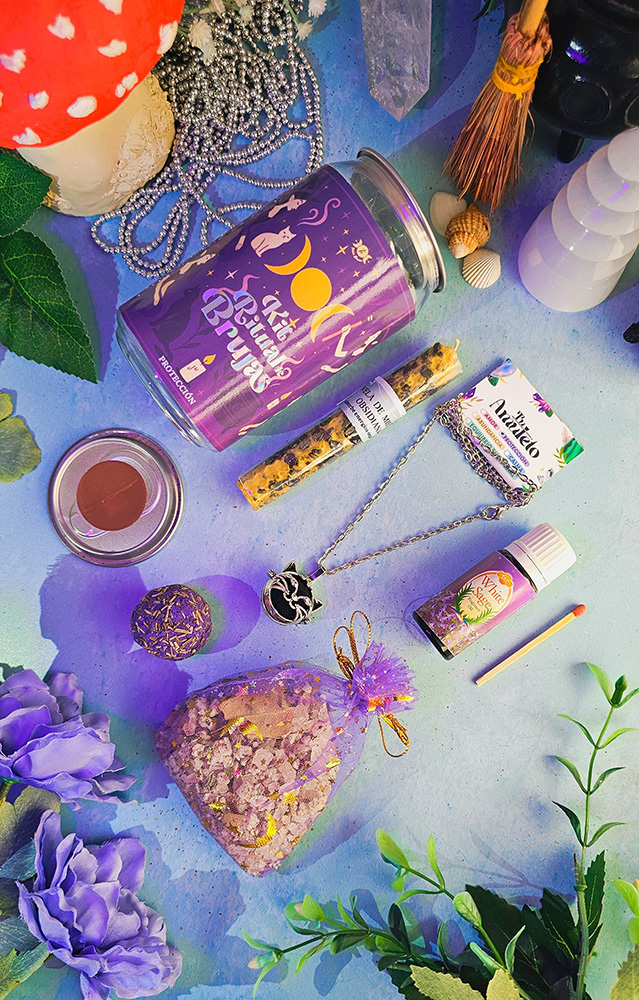 Kit Ritual de Brujas - Aromaterapia - Protección Energética