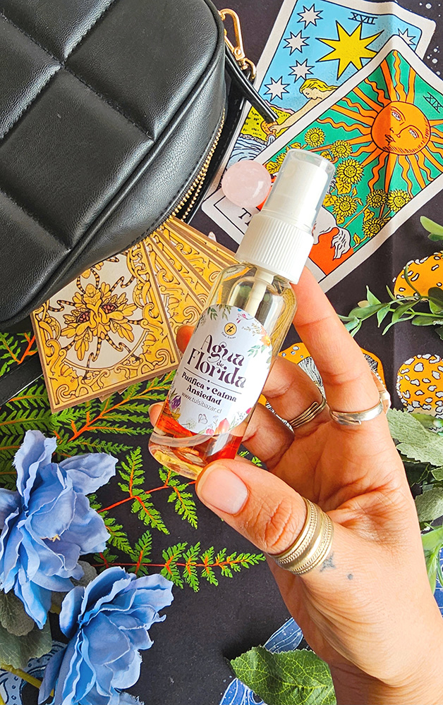Spray Agua Florida con Cristales - 40 ml