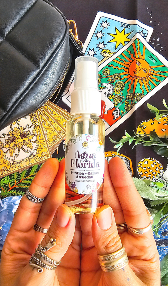 Spray Agua Florida con Cristales - 40 ml