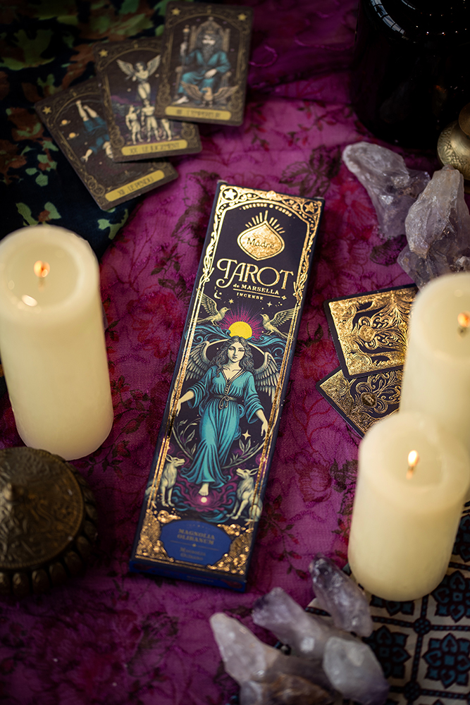 Incienso Tarot Marsella - Magnolias Olíbano - Sagrada Madre