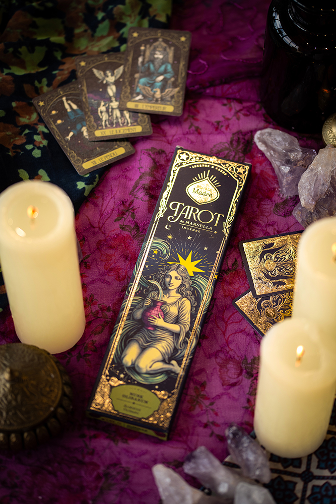 Incienso Tarot Marsella - Almizcle Olíbano - Sagrada Madre