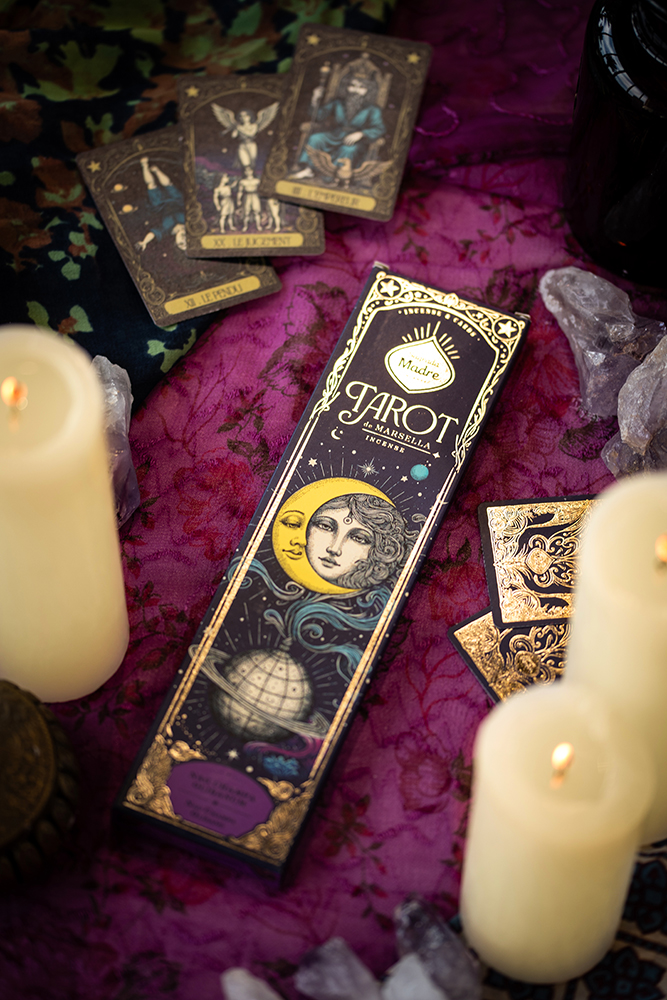Incienso Tarot Marsella - Nag Champa Olíbano - Sagrada Madre