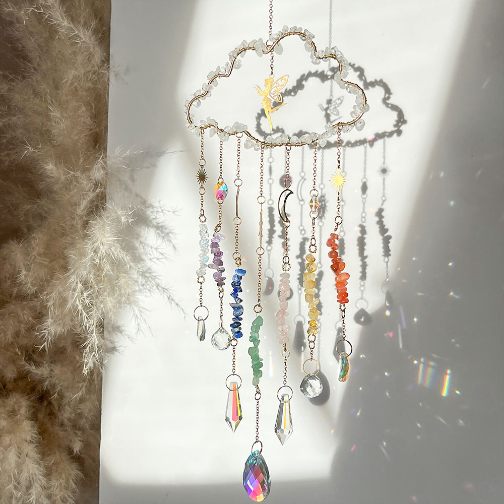 Atrapasol Nube con Cristales