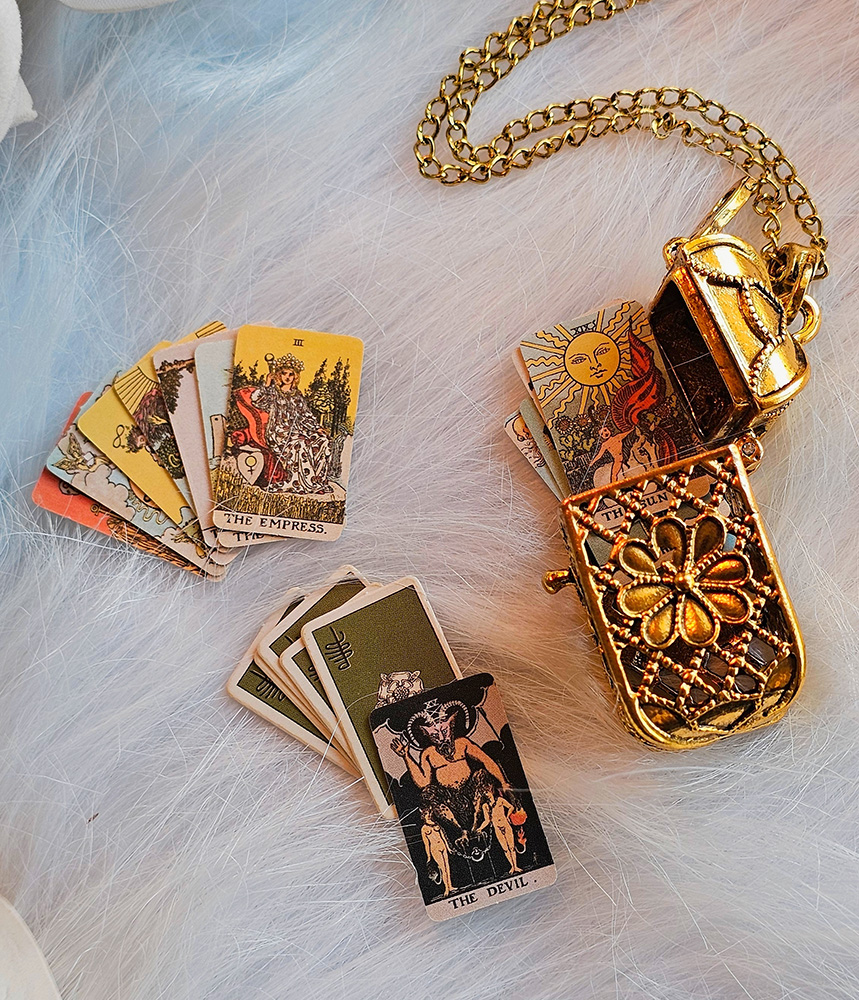 Collar - Mini Tarot - Arcanos Mayores